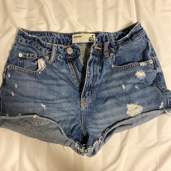 Ripped Garage Festival Shorts - Picture 1 of 4